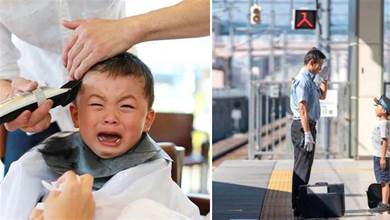 偷照兒子7年，日本老爸把「醜照」做成了結婚禮物：你哭得好醜，但我好喜歡~