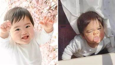 日本媽媽專拍1歲兒子「醜照」火爆全網，網友：真不愧是親生的！