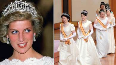 日本皇室王冠仿照歐洲，鑲滿珍珠鑽石價值連城，為何總被國民噴「廉價」？網友：很像酒店迎賓~