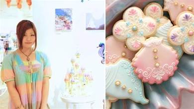 日本美女甜點師,把餅乾做成藝術品,被迪士尼邀請製作專屬甜點，網友卻說：本末倒置~