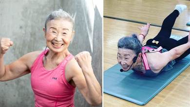 日本90歲奶奶成為健身教練，一身肌肉讓年輕人都羡慕哭了，網友：身材比我好~