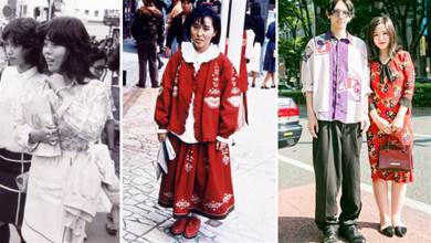 日本時尚網站，匯總東京街拍四十年，網友：1988年的小姐姐我可以~