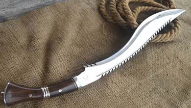 能一刀砍下牛頭的尼泊爾國刀、堪稱經典的廓爾喀彎刀