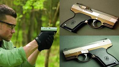 微型手槍如何擁有全尺寸槍管？當然是結構特殊了：XR9袖珍自動手槍