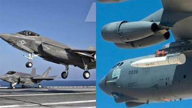 美軍F35艦載機裝備新一代空射高超音速飛彈，換個方法解決了機身存在的難題