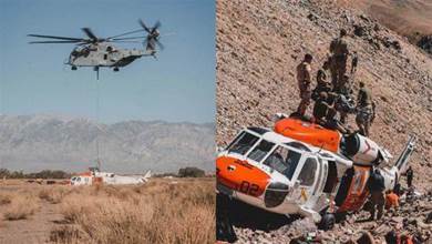 【軍情速遞】CH-53K種馬王回收MH-60S海鷹直升機，最貴直升機顯身手，已經裝備美軍