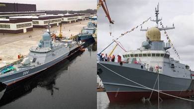 神盾驅逐艦不夠，輕型護衛艦來湊，無奈的俄羅斯一口氣4天內下水2艘新艦
