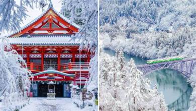 每幀都是絕景，日本最浪漫的8條雪國列車，冬日限定絕景簡直美翻了！