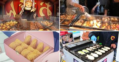看完日本真實的路邊攤，終于明白：日漫裡的美食都是「真的」！