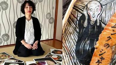日本女藝術家和丈夫吵架後，做了一堆「奇葩」便當，這便當你敢吃嗎？
