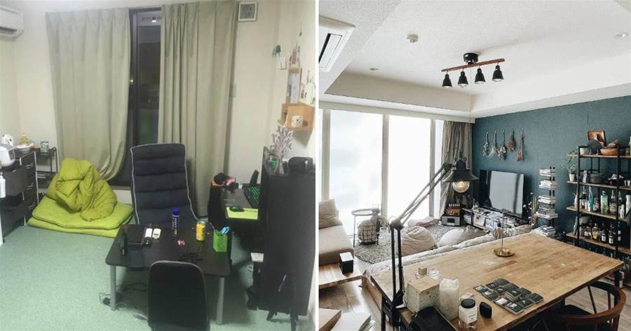 日本小哥分享工作6年間的住宅變化，無數網友看後酸哭了：請po出他的發量，讓我死心…