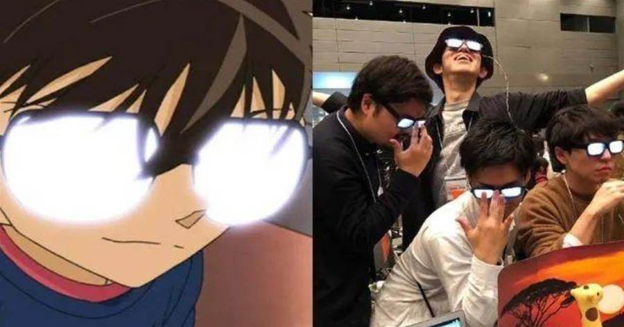 還記得日本動漫《名偵探柯南》裡面的「發光眼鏡」嗎？已經開始批量生產了，網友：夠沙雕！