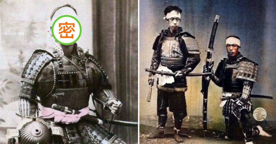 彩色老照片：鏡頭下真實的日本武士，眼神雖然兇狠，但身高很感人