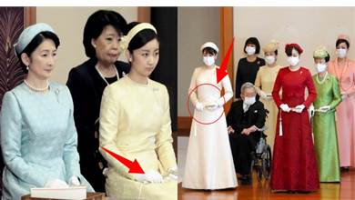 日本皇室女性重大活動不穿和服，戴王冠穿洋裝，為什麼手裡又拿一把穿和服時才拿著的「紙摺扇」？