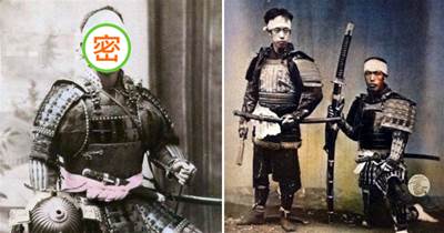 彩色老照片：鏡頭下真實的日本武士，眼神雖然兇狠，但身高很感人
