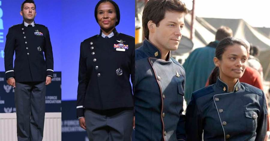 【軍情速遞】美國太空軍新制服公開，滿滿的科幻感，與經典科幻電影撞衫